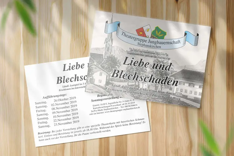 Theatergruppe Stephanskirchen Flyer
